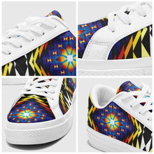 Load image into Gallery viewer, Sunset Blanket Aapisi Low Top Canvas Shoes White Sole 49 Dzine 
