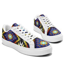 Load image into Gallery viewer, Sunset Blanket Aapisi Low Top Canvas Shoes White Sole 49 Dzine 
