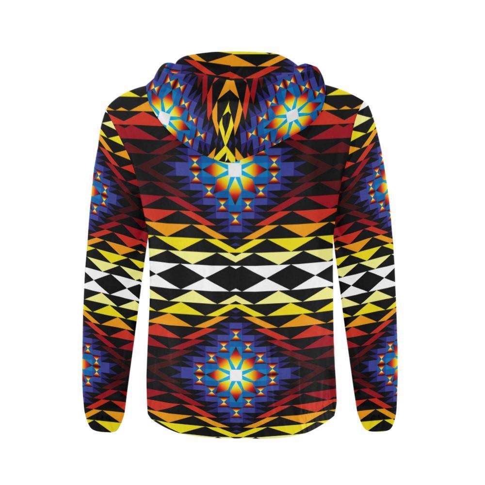 Sunset Blanket All Over Print Full Zip Hoodie for Men (Model H14) All Over Print Full Zip Hoodie for Men (H14) e-joyer 