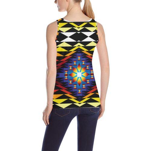 Sunset Blanket All Over Print Tank Top for Women (Model T43) All Over Print Tank Top for Women (T43) e-joyer 