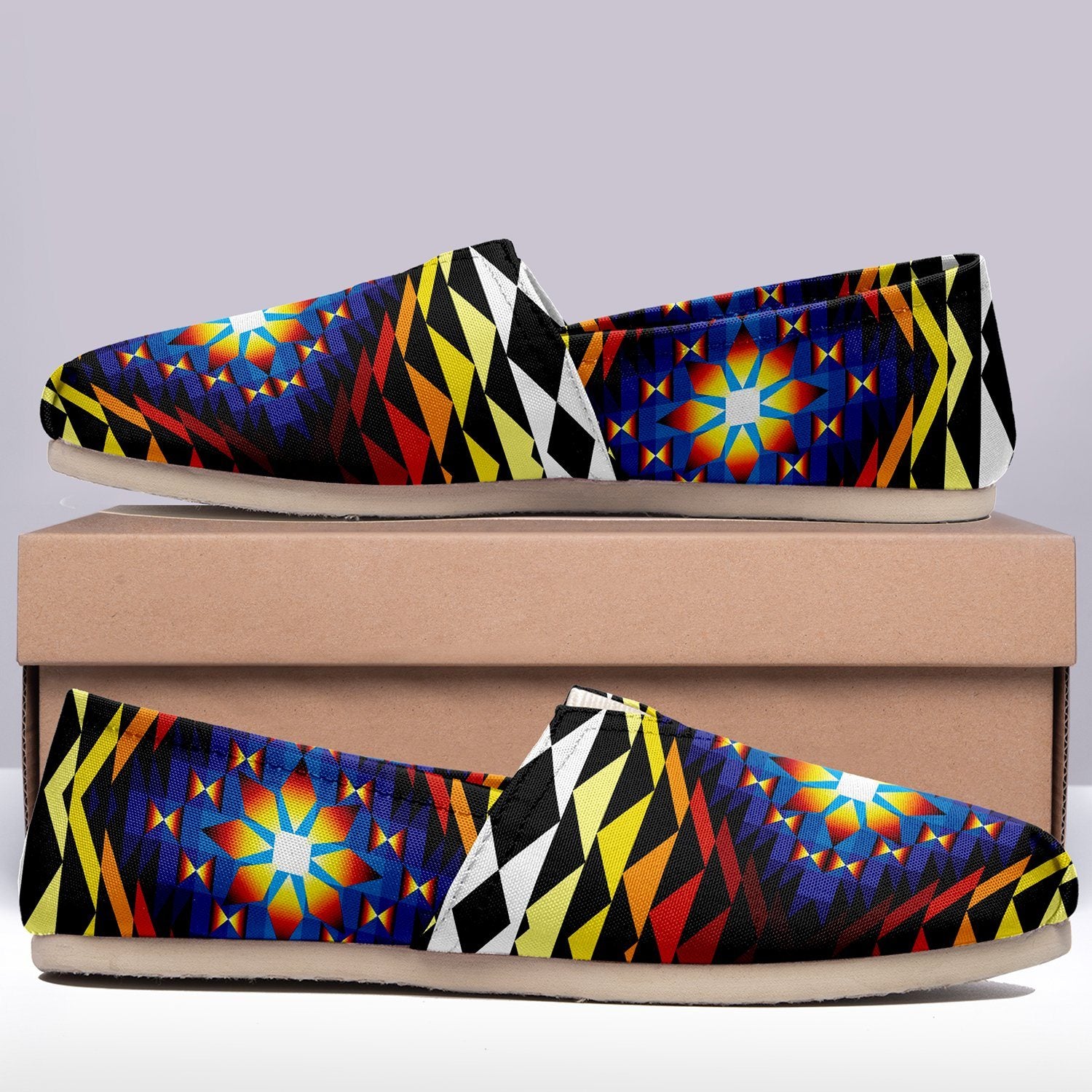 Sunset Blanket Casual Unisex Slip On Shoe Herman 