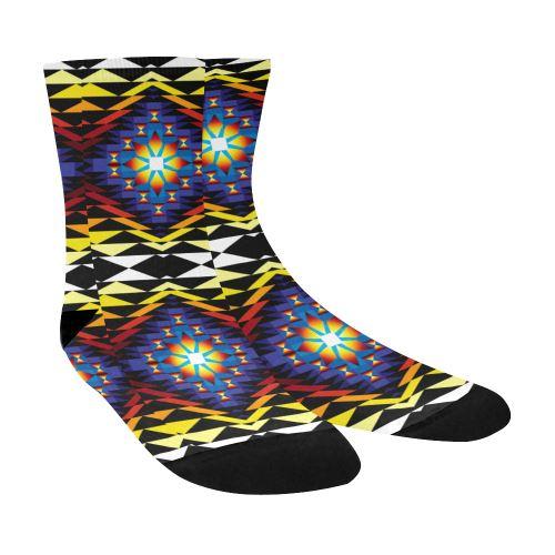 Sunset Blanket Crew Socks Crew Socks e-joyer 