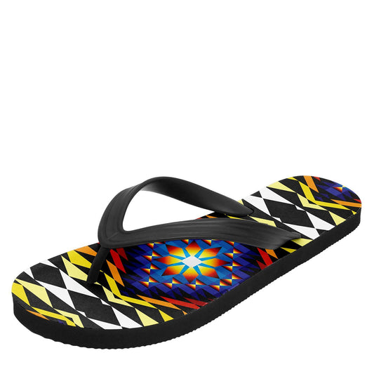 Sunset Blanket Flip Flops 49 Dzine 