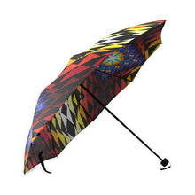 Load image into Gallery viewer, Sunset Blanket Foldable Umbrella Foldable Umbrella e-joyer 
