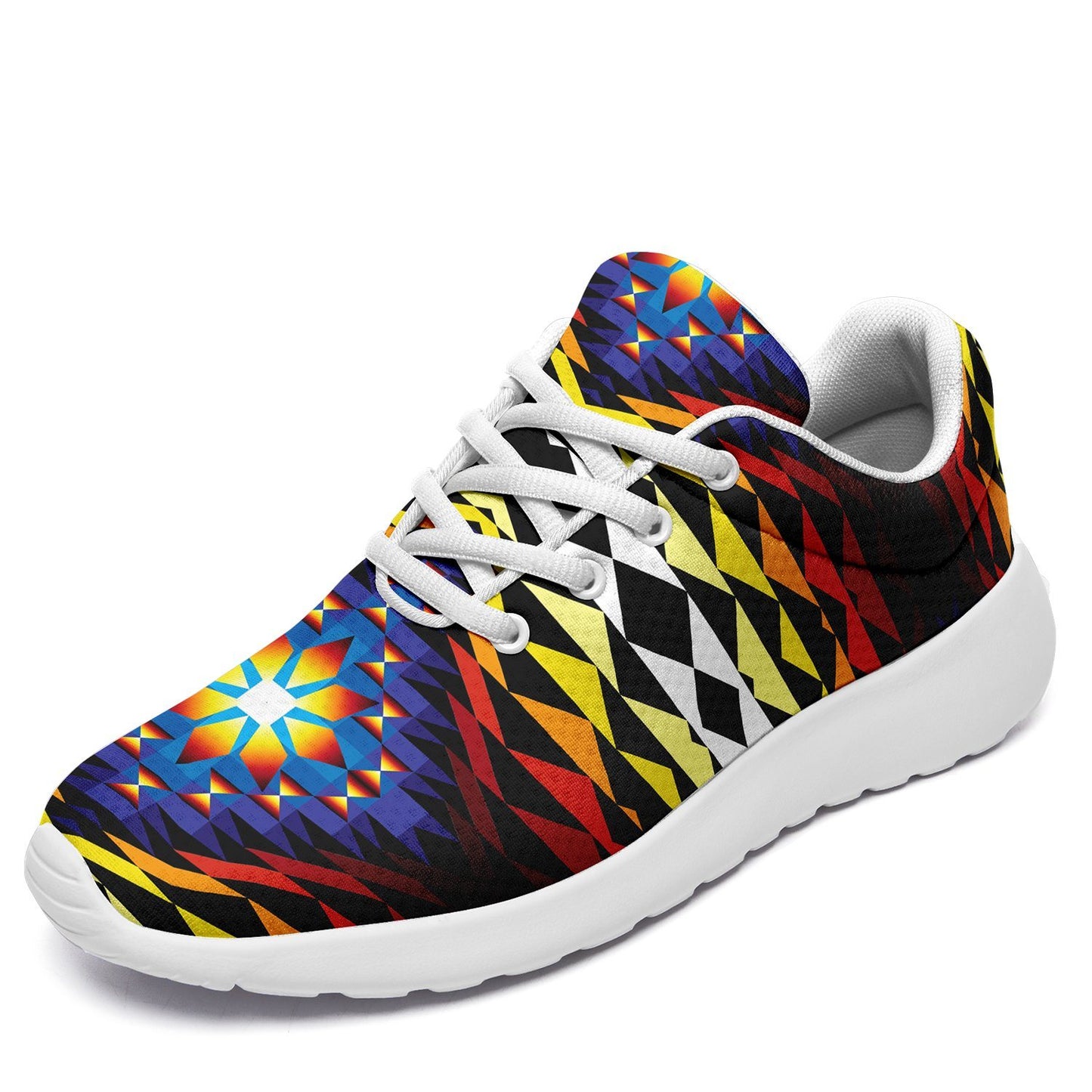 Sunset Blanket Ikkaayi Sport Sneakers 49 Dzine US Women 4.5 / US Youth 3.5 / EUR 35 White Sole 