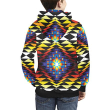 Load image into Gallery viewer, Sunset Blanket Kids&#39; All Over Print Hoodie (Model H38) Kids&#39; AOP Hoodie (H38) e-joyer 
