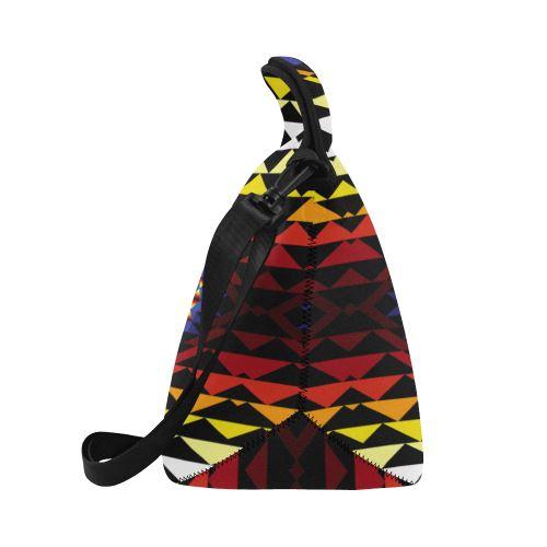 Sunset Blanket Neoprene Lunch Bag/Large (Model 1669) Neoprene Lunch Bag/Large (1669) e-joyer 