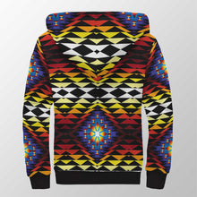 Load image into Gallery viewer, Sunset Blanket Sherpa Hoodie 49 Dzine 
