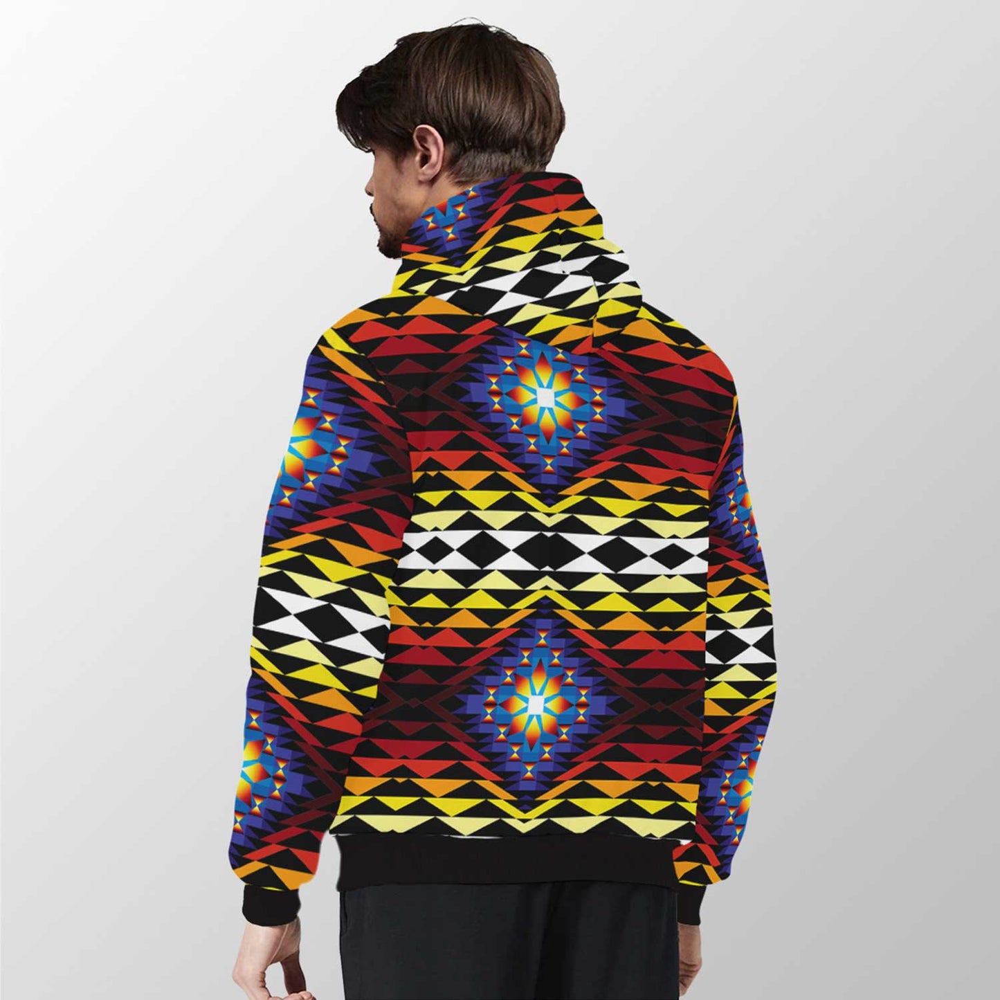 Sunset Blanket Sherpa Hoodie 49 Dzine 