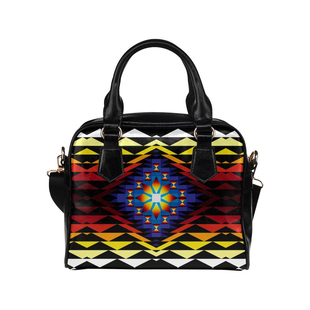 Sunset Blanket Shoulder Handbag by 49 Dzine
