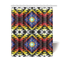 Load image into Gallery viewer, Sunset Blanket Shower Curtain 60&quot;x72&quot; Shower Curtain 60&quot;x72&quot; e-joyer 

