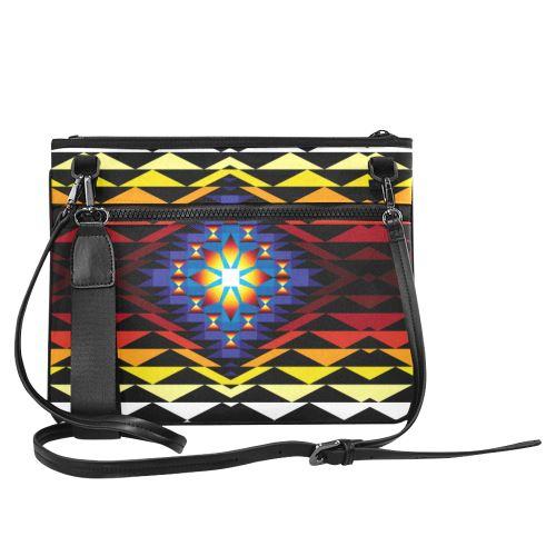 Sunset Blanket Slim Clutch Bag (Model 1668) Slim Clutch Bags (1668) e-joyer 