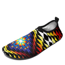 Load image into Gallery viewer, Sunset Blanket Sockamoccs Kid&#39;s Slip On Shoes 49 Dzine 
