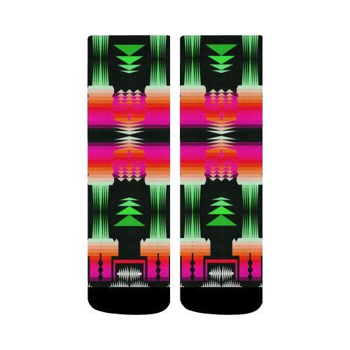 Sunset Lake Sage Crew Socks Crew Socks e-joyer 