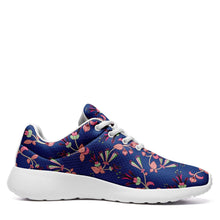 Load image into Gallery viewer, Swift Floral Peach Blue Ikkaayi Sport Sneakers ikkaayi Herman 
