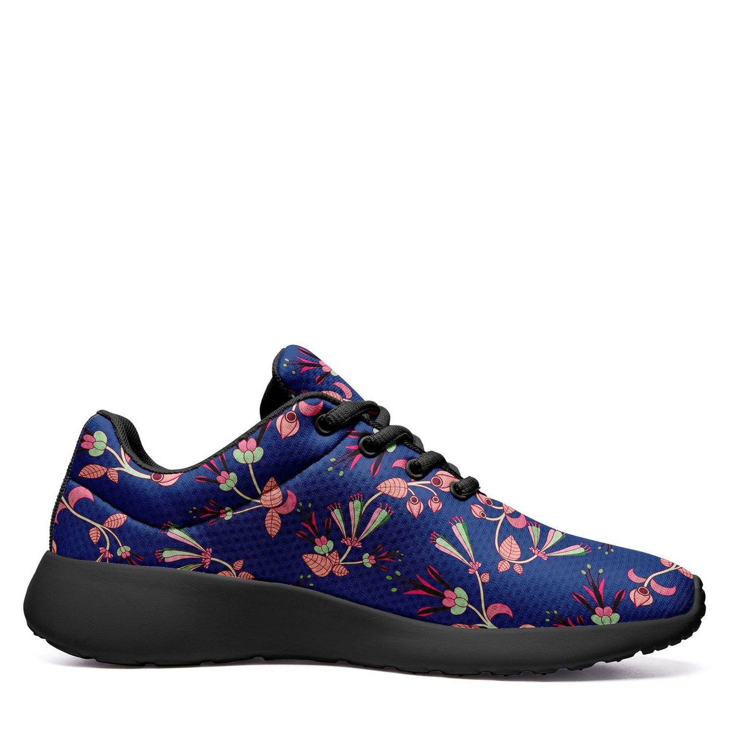 Swift Floral Peach Blue Ikkaayi Sport Sneakers ikkaayi Herman 