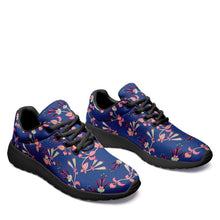 Load image into Gallery viewer, Swift Floral Peach Blue Ikkaayi Sport Sneakers ikkaayi Herman 
