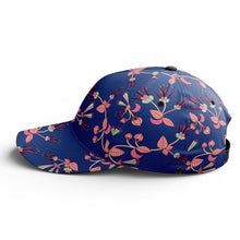 Load image into Gallery viewer, Swift Floral Peach Blue Snapback Hat hat Herman 
