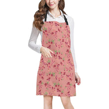 Load image into Gallery viewer, Swift Floral Peach Rouge Remix All Over Print Apron All Over Print Apron e-joyer 
