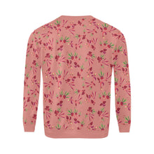 Load image into Gallery viewer, Swift Floral Peach Rouge Remix All Over Print Crewneck Sweatshirt for Men (Model H18) shirt e-joyer 
