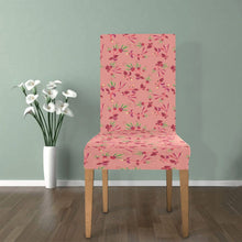 Load image into Gallery viewer, Swift Floral Peach Rouge Remix Chair Cover (Pack of 4) Chair Cover (Pack of 4) e-joyer 
