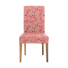 Load image into Gallery viewer, Swift Floral Peach Rouge Remix Chair Cover (Pack of 6) Chair Cover (Pack of 6) e-joyer 
