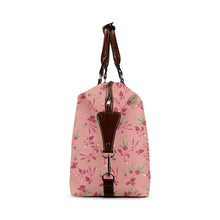 Load image into Gallery viewer, Swift Floral Peach Rouge Remix Classic Travel Bag (Model 1643) Remake Classic Travel Bags (1643) e-joyer 
