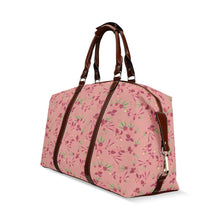 Load image into Gallery viewer, Swift Floral Peach Rouge Remix Classic Travel Bag (Model 1643) Remake Classic Travel Bags (1643) e-joyer 
