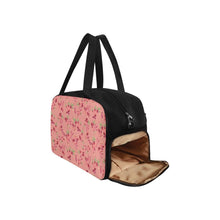 Load image into Gallery viewer, Swift Floral Peach Rouge Remix Fitness Handbag (Model 1671) Fitness Handbag (1671) e-joyer 
