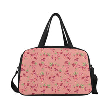 Load image into Gallery viewer, Swift Floral Peach Rouge Remix Fitness Handbag (Model 1671) Fitness Handbag (1671) e-joyer 
