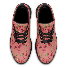 Load image into Gallery viewer, Swift Floral Peach Rouge Remix Ikkaayi Sport Sneakers ikkaayi Herman 
