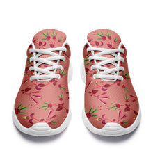 Load image into Gallery viewer, Swift Floral Peach Rouge Remix Ikkaayi Sport Sneakers ikkaayi Herman 
