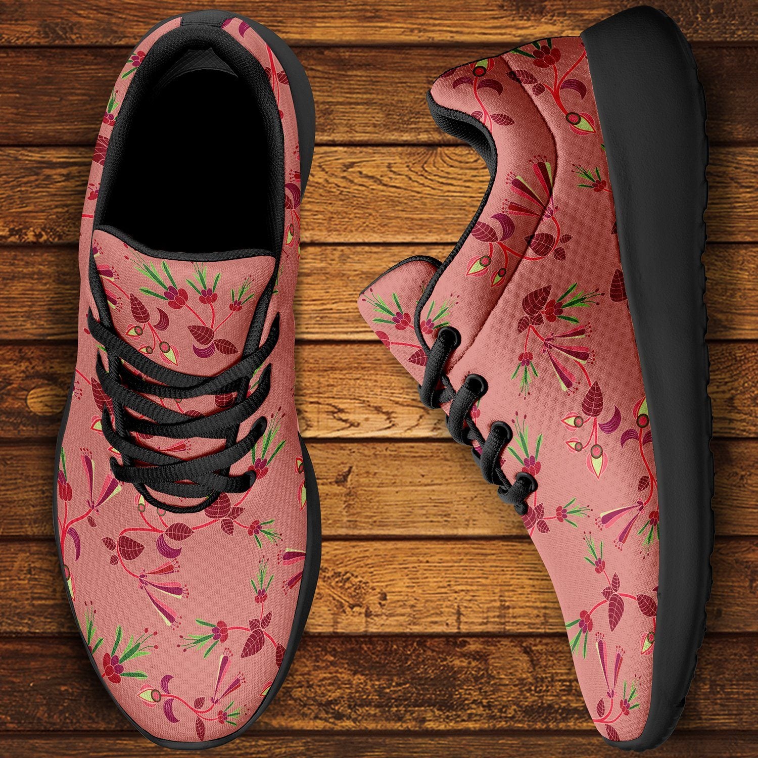 Swift Floral Peach Rouge Remix Ikkaayi Sport Sneakers ikkaayi Herman 