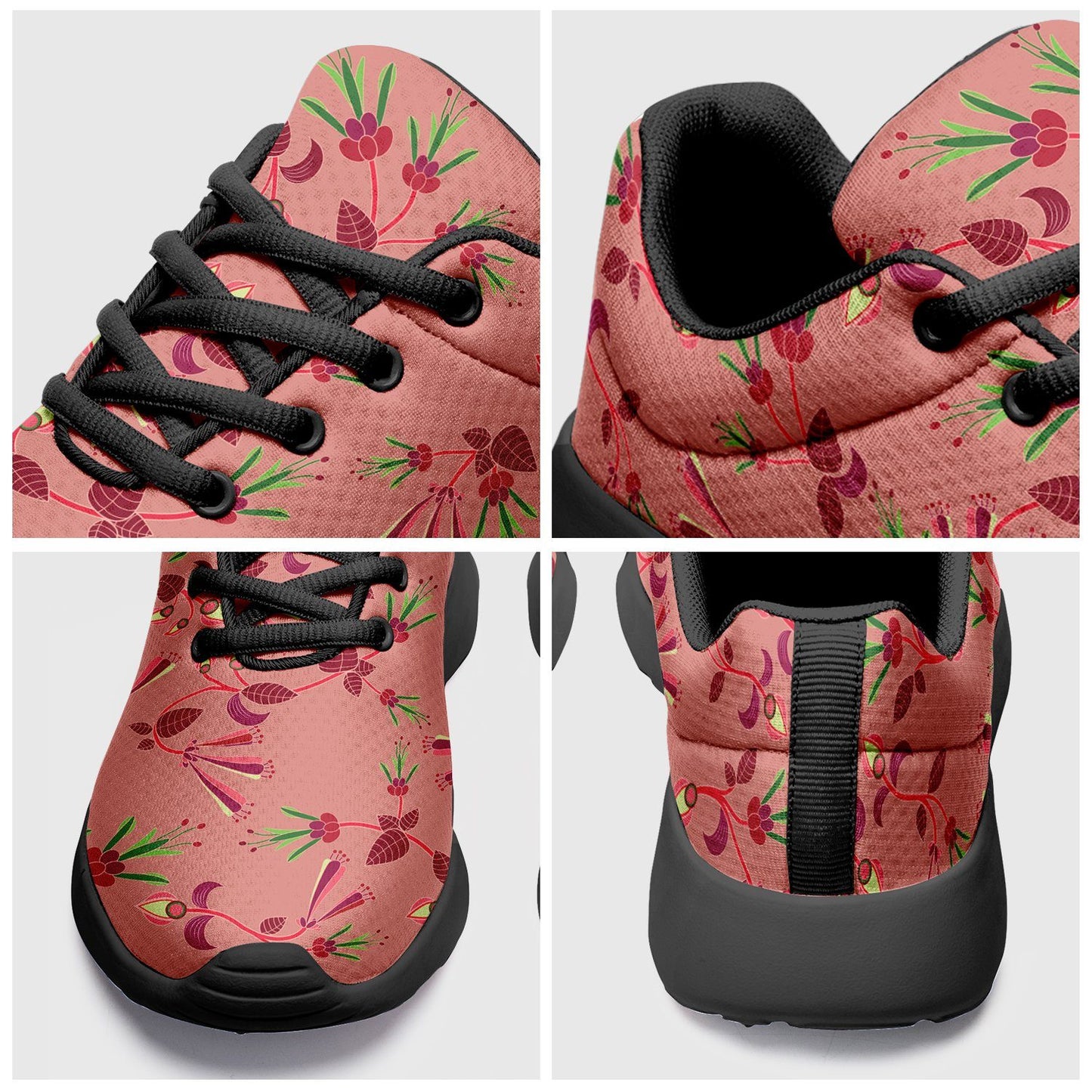 Swift Floral Peach Rouge Remix Ikkaayi Sport Sneakers ikkaayi Herman 