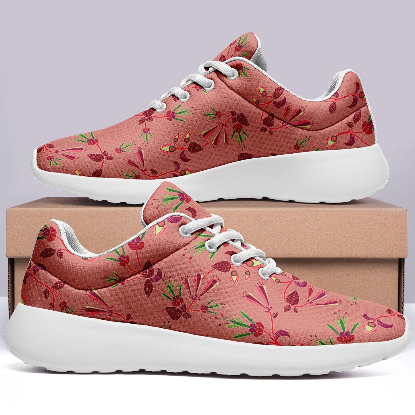 Swift Floral Peach Rouge Remix Ikkaayi Sport Sneakers ikkaayi Herman 