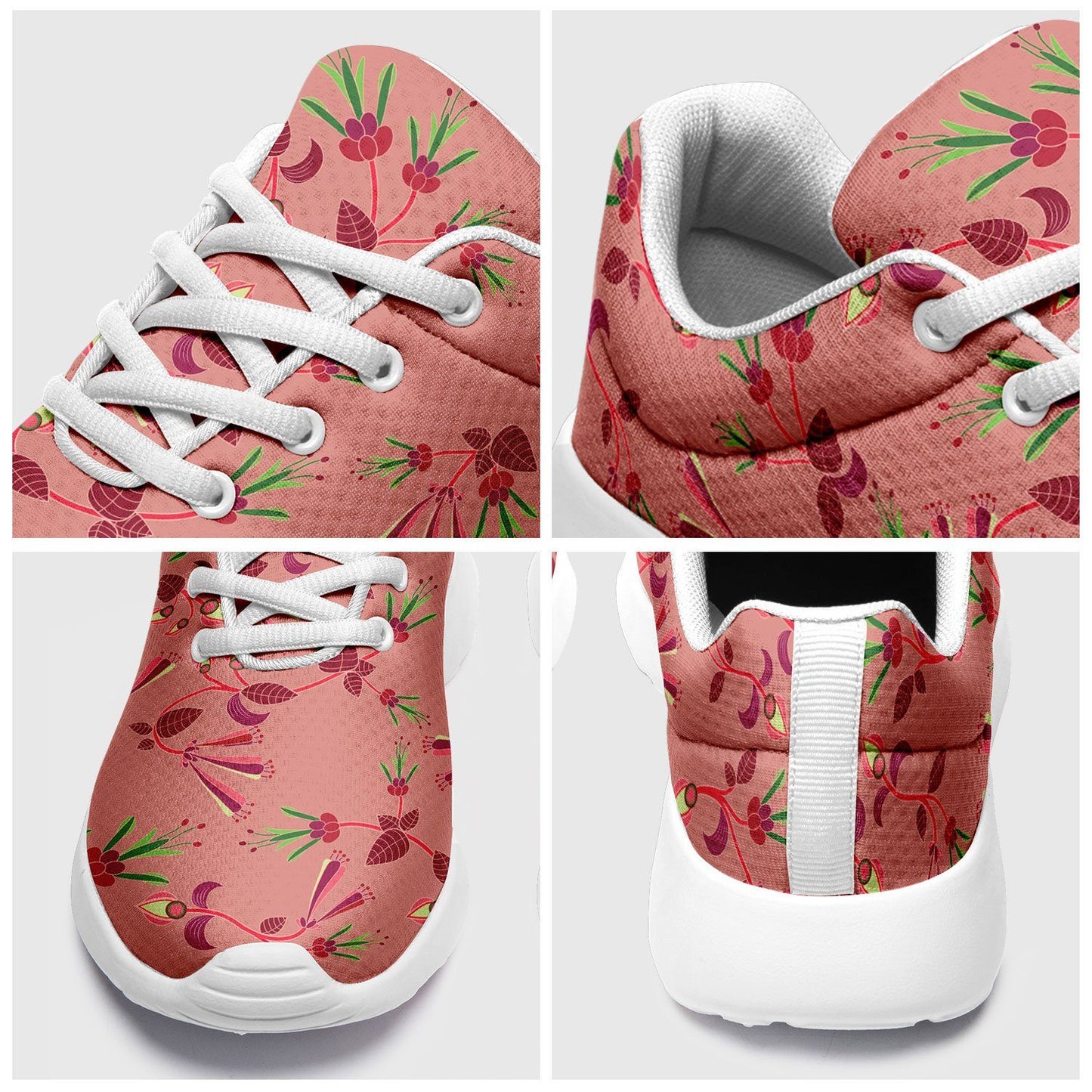 Swift Floral Peach Rouge Remix Ikkaayi Sport Sneakers ikkaayi Herman 