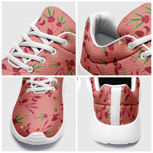 Load image into Gallery viewer, Swift Floral Peach Rouge Remix Ikkaayi Sport Sneakers ikkaayi Herman 
