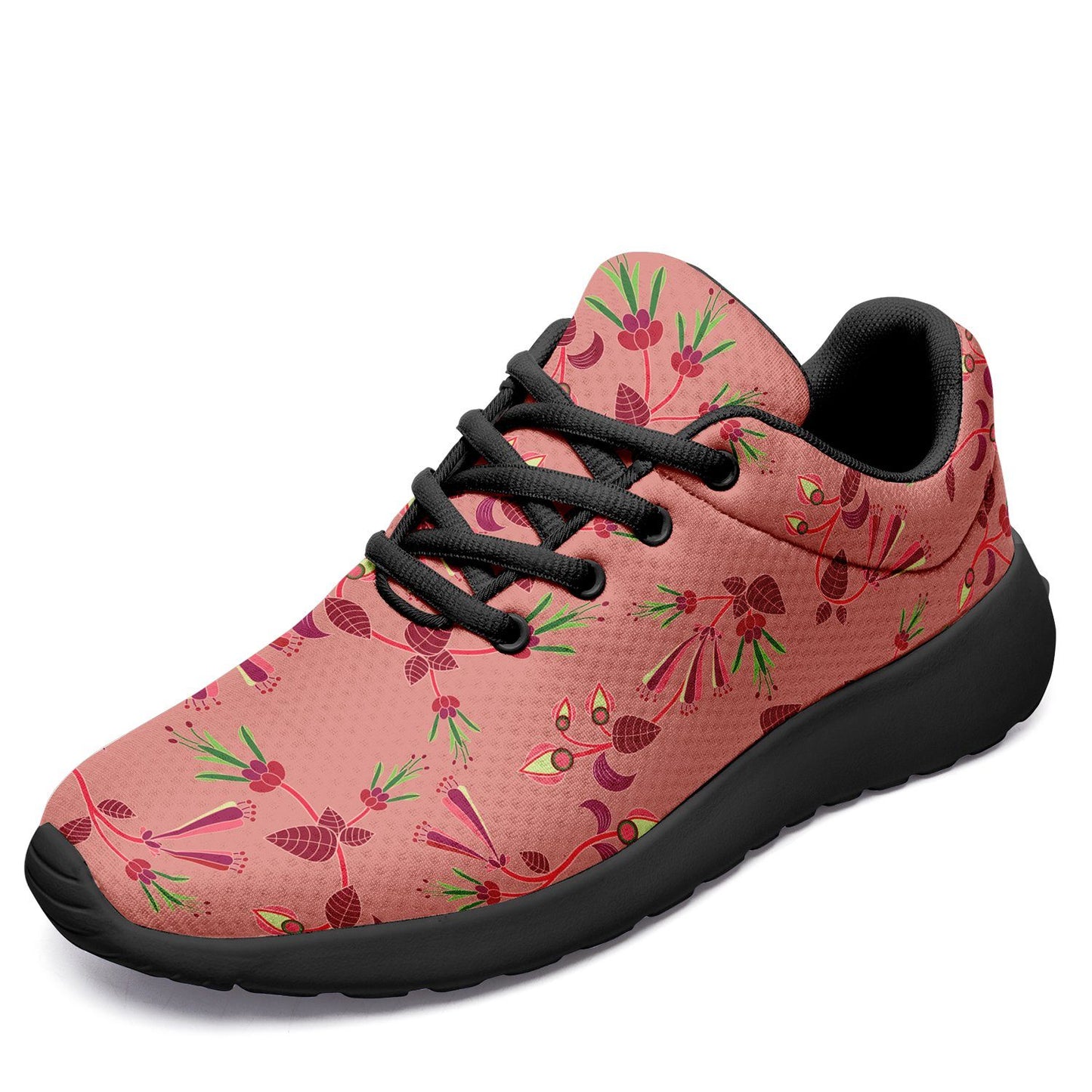 Swift Floral Peach Rouge Remix Ikkaayi Sport Sneakers ikkaayi Herman US Women 4.5 / US Youth 3.5 / EUR 35 Black Sole 