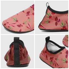 Load image into Gallery viewer, Swift Floral Peach Rouge Remix Kid&#39;s Slip On Shoes Herman 
