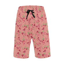 Load image into Gallery viewer, Swift Floral Peach Rouge Remix Men&#39;s All Over Print Casual Shorts (Model L23) Men&#39;s Casual Shorts (L23) e-joyer 
