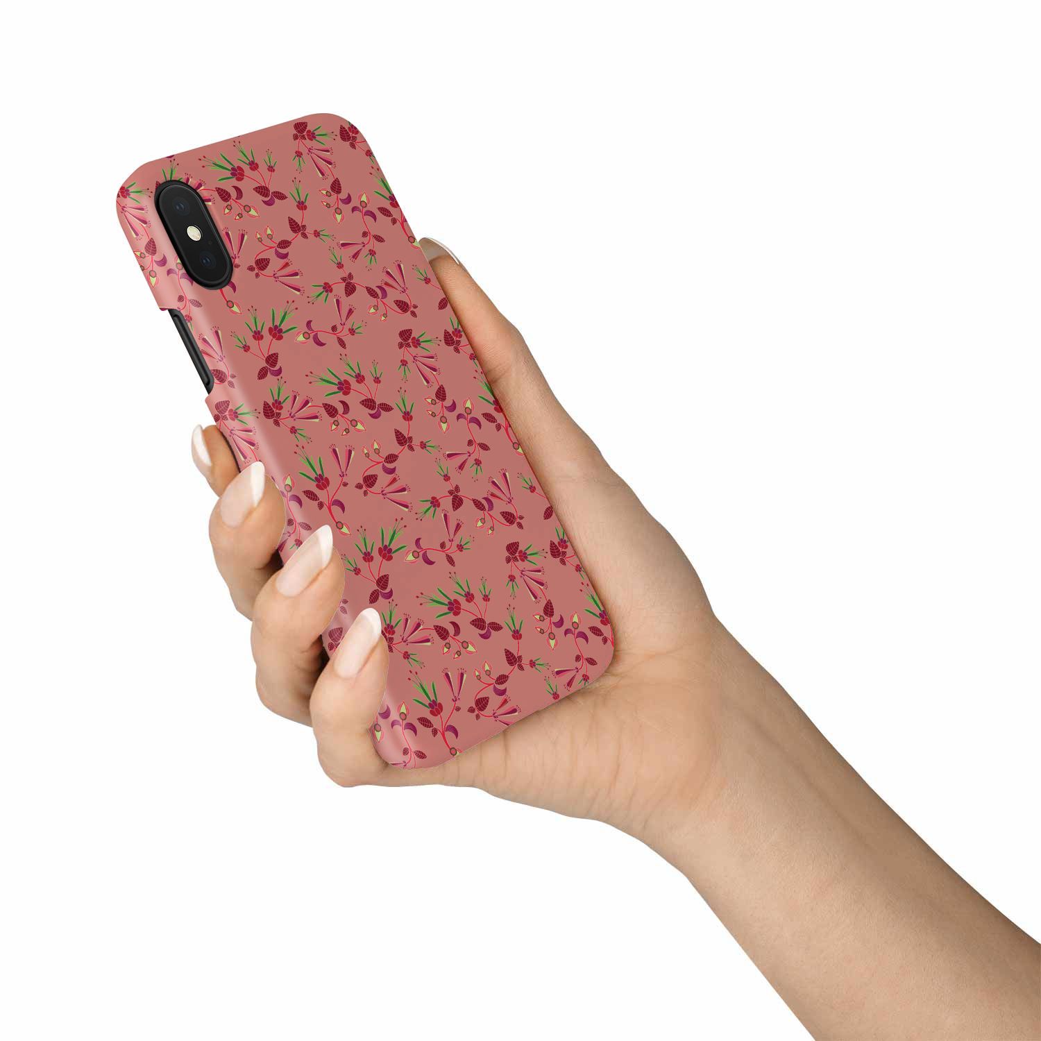 Swift Floral Peach Rouge Remix Phone Case Phone Case wc-fulfillment 