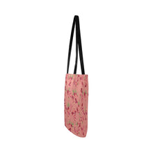 Load image into Gallery viewer, Swift Floral Peach Rouge Remix Reusable Shopping Bag Model 1660 (Two sides) Shopping Tote Bag (1660) e-joyer 
