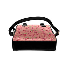 Load image into Gallery viewer, Swift Floral Peach Rouge Remix Shoulder Handbag (Model 1634) Shoulder Handbags (1634) e-joyer 
