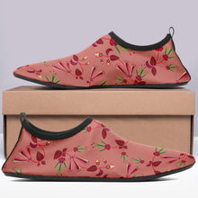 Load image into Gallery viewer, Swift Floral Peach Rouge Remix Sockamoccs Slip On Shoes Herman 
