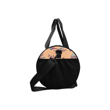 Load image into Gallery viewer, Swift Floral Peache Duffle Bag (Model 1679) Duffle Bag (1679) e-joyer 
