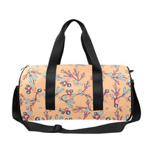 Load image into Gallery viewer, Swift Floral Peache Duffle Bag (Model 1679) Duffle Bag (1679) e-joyer 
