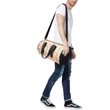 Load image into Gallery viewer, Swift Floral Peache Duffle Bag (Model 1679) Duffle Bag (1679) e-joyer 
