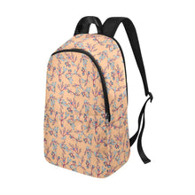 Load image into Gallery viewer, Swift Floral Peache Fabric Backpack for Adult (Model 1659) Casual Backpack for Adult (1659) e-joyer 
