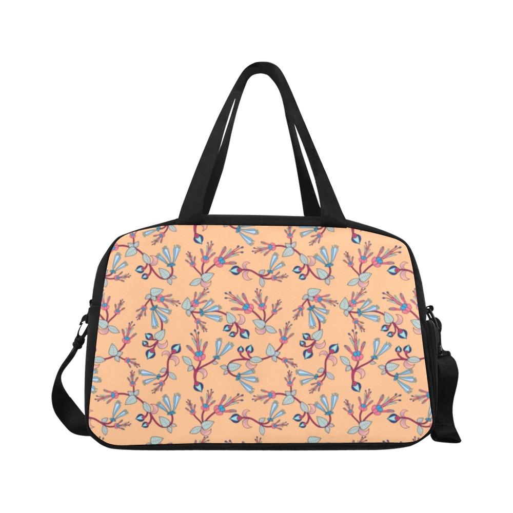 Swift Floral Peache Fitness Handbag (Model 1671) Fitness Handbag (1671) e-joyer 