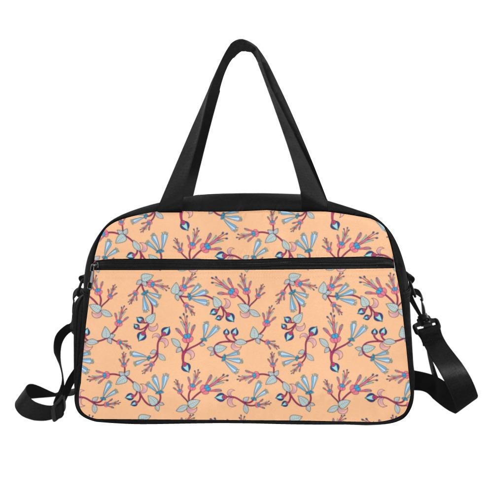 Swift Floral Peache Fitness Handbag (Model 1671) Fitness Handbag (1671) e-joyer 